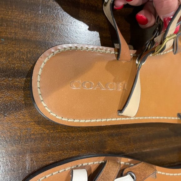 COACH Sandal With Coach Link size 10 - Picture 9 of 9